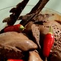 Receita Sorvete de Chocolate com Pimenta