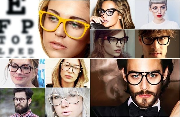 Óculos de grau passaram à sere item de moda e expressar personalidade