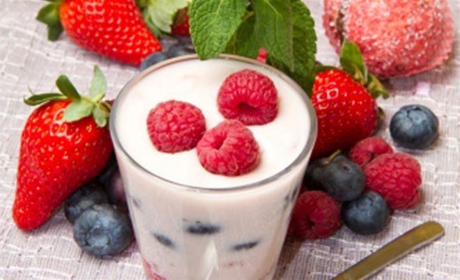 Receitas nutritivas com frutas iogurte