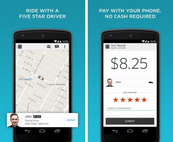 Apps que ajudam otimizar a rotina no dia a dia Uber 
