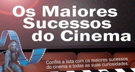 As Maiores Bilheterias Do Cinema - Infográficos - ClickGrátis