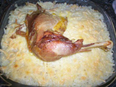 Receita Arroz com Frango Cremoso