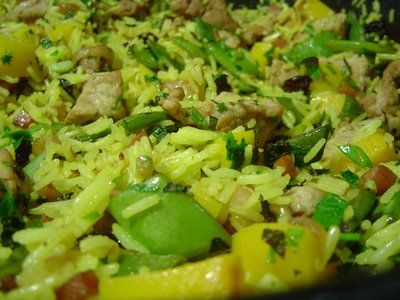 Receita Arroz Amarelo com Castanha