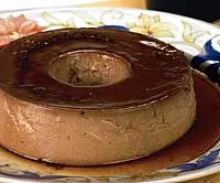 Receita Flan de Canela