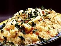 Receita Arroz com Bacalhau