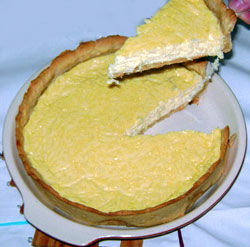 Receita Quiche de Queijo da Jacque