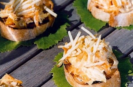 Receita Canapé de Salpicão