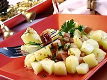 Receita Batatas Risolet ao Alho e Bacon