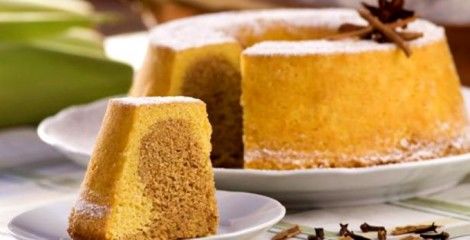 Receita Bolo de Fubá com Especiarias