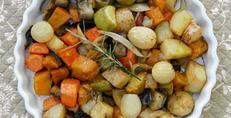 Receita Legumes Caramelizados