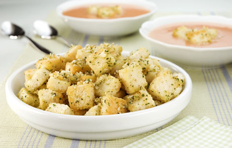 Receita Croutons com Salsinha e Cebolinha