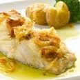 Receita Bacalhau com Molho Verde