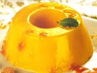 Receita Manjar de Laranja com Calda de Limão