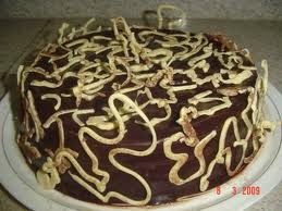 Receita Bolo de Chocolate Decorado