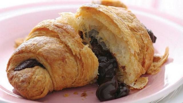 Receita Croissant de Chocolate