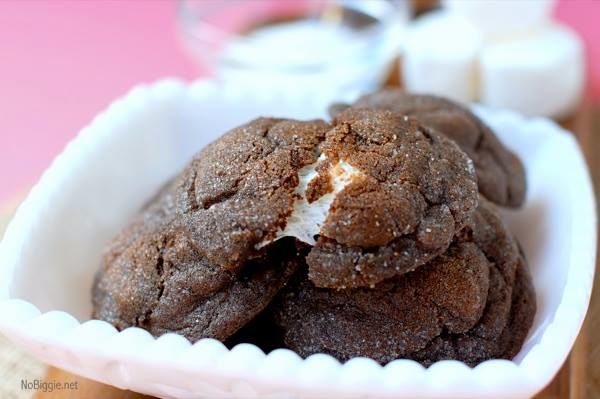 Receita Cookie com Marshmallow