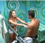 Yuri discute com Natália em Big Brother Brasil